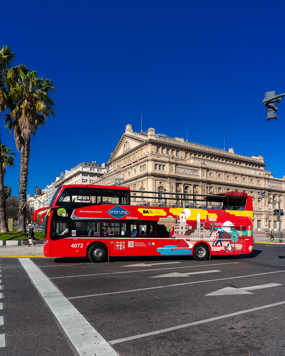 Buenos Aires Bus Vermelho